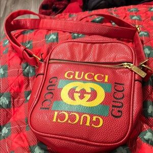 Gucci Red Crossbody Bag